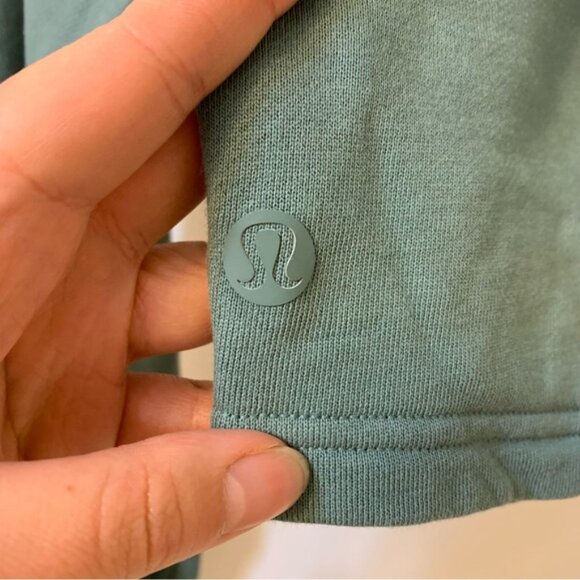 Lululemon Team Canada All Yours Cropped Hoodie Tidewater Teal Size 4 - Picture 5 of 8